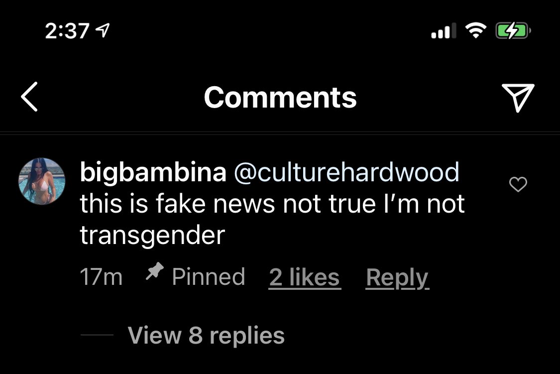 Big Bambina Reveals her Sexual Identity 