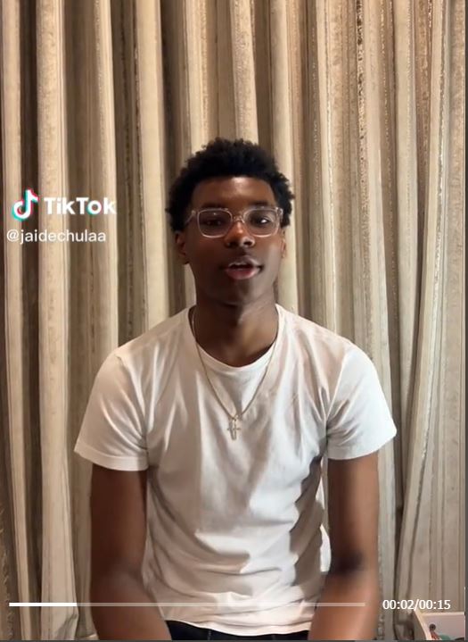 Bryce James On Jaide's TikTok 