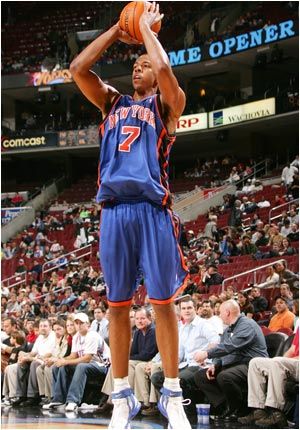 Channing Frye During His Time With The Knicks