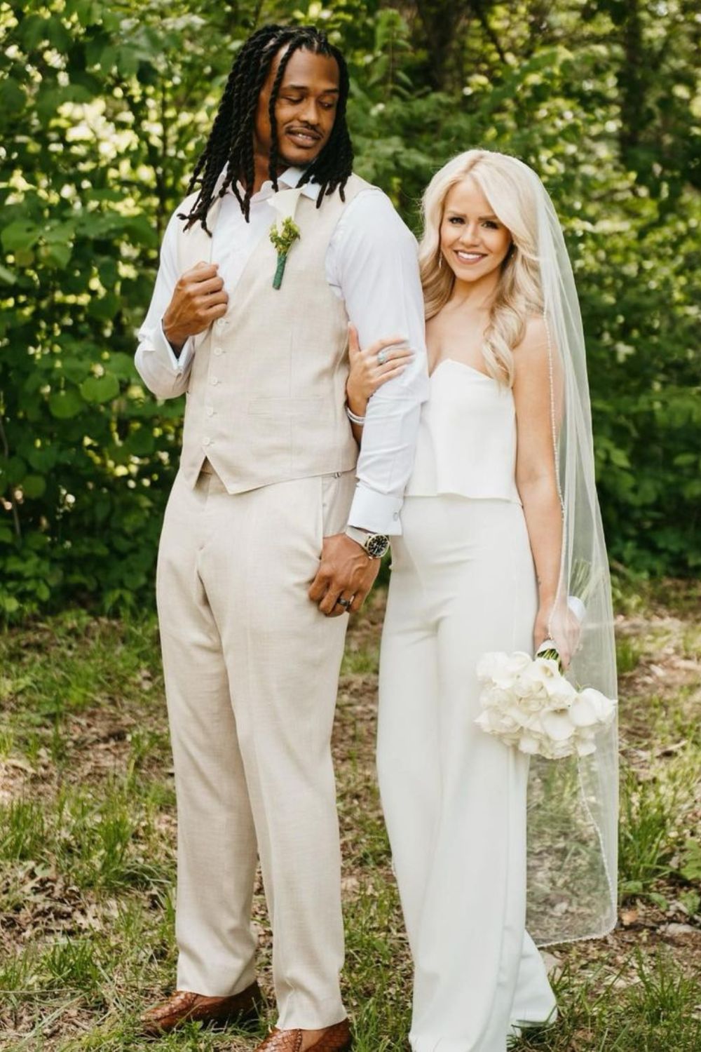 Dont'a Hightower & His Wife Morgan Hightower