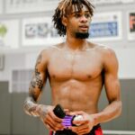 Greg Brown III training session