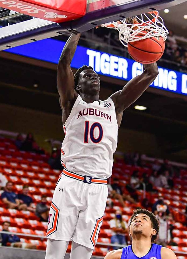 JT Thor For The Auburn Tigers