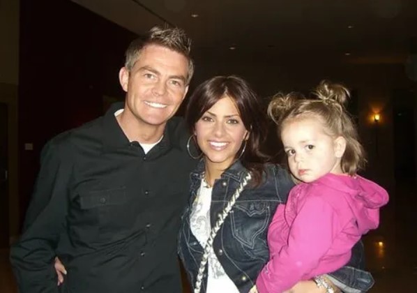 Michelle Money With Her Ex-Husband & Daughter in 2007