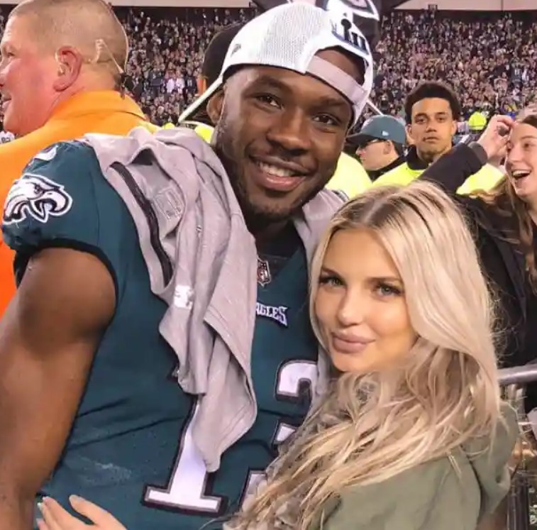 Nelson Agholor With His ExGirlfriend During His Time At The Eagles