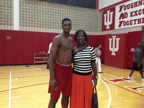 Noah Vonleh And His Mother