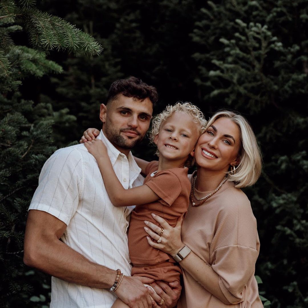 Raul Neto With His Wife Janae And Child Jedi