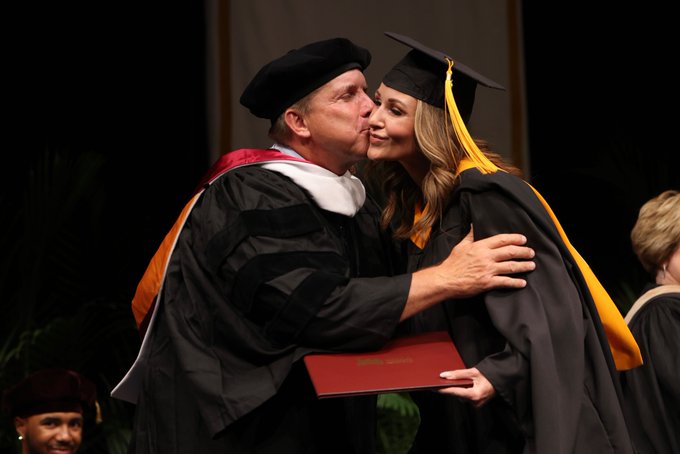 Skylene's Graduation From Loyola University