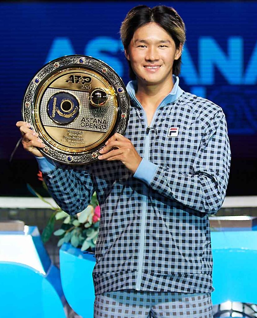 Soonwoo Kwon after winning his first ATP Tour titlein 2021 (Source: ATP Tour)