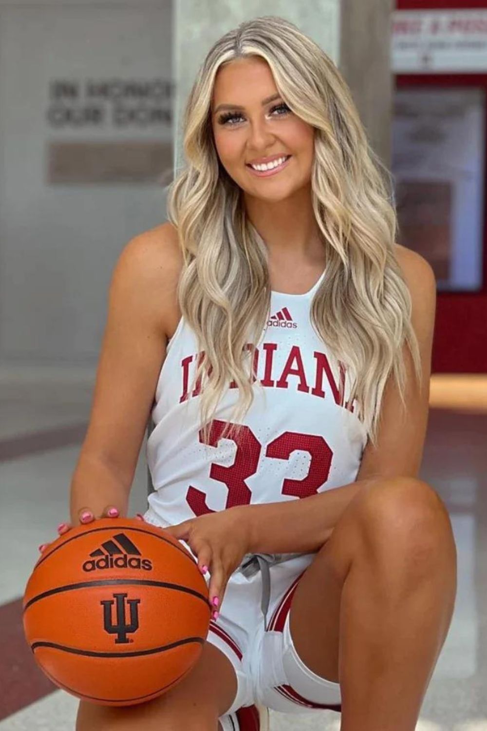 Sydney Parrish For The Indiana Hoosiers 