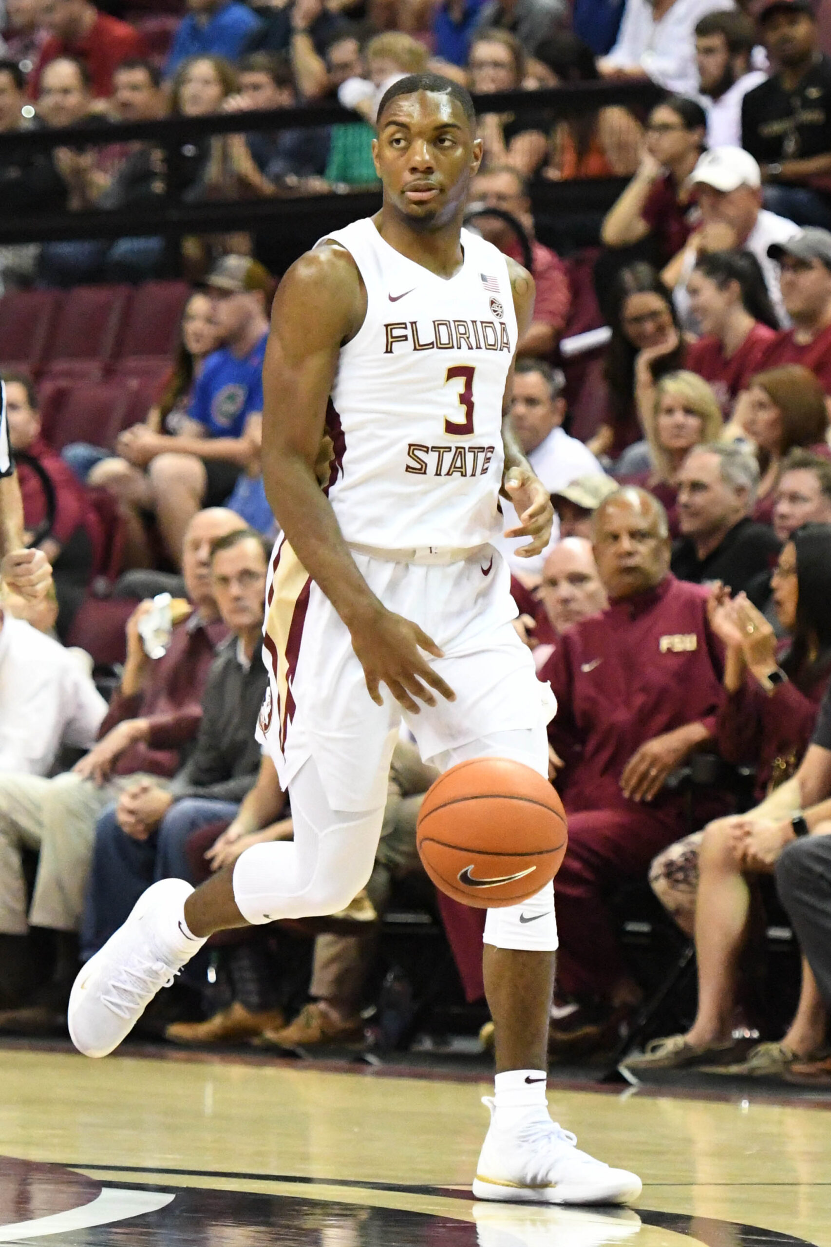 Trent Forrest playing for Florida State University