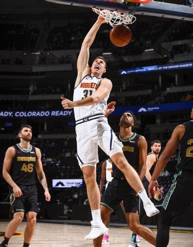 Vlatko Cancar Playing For The Nuggets