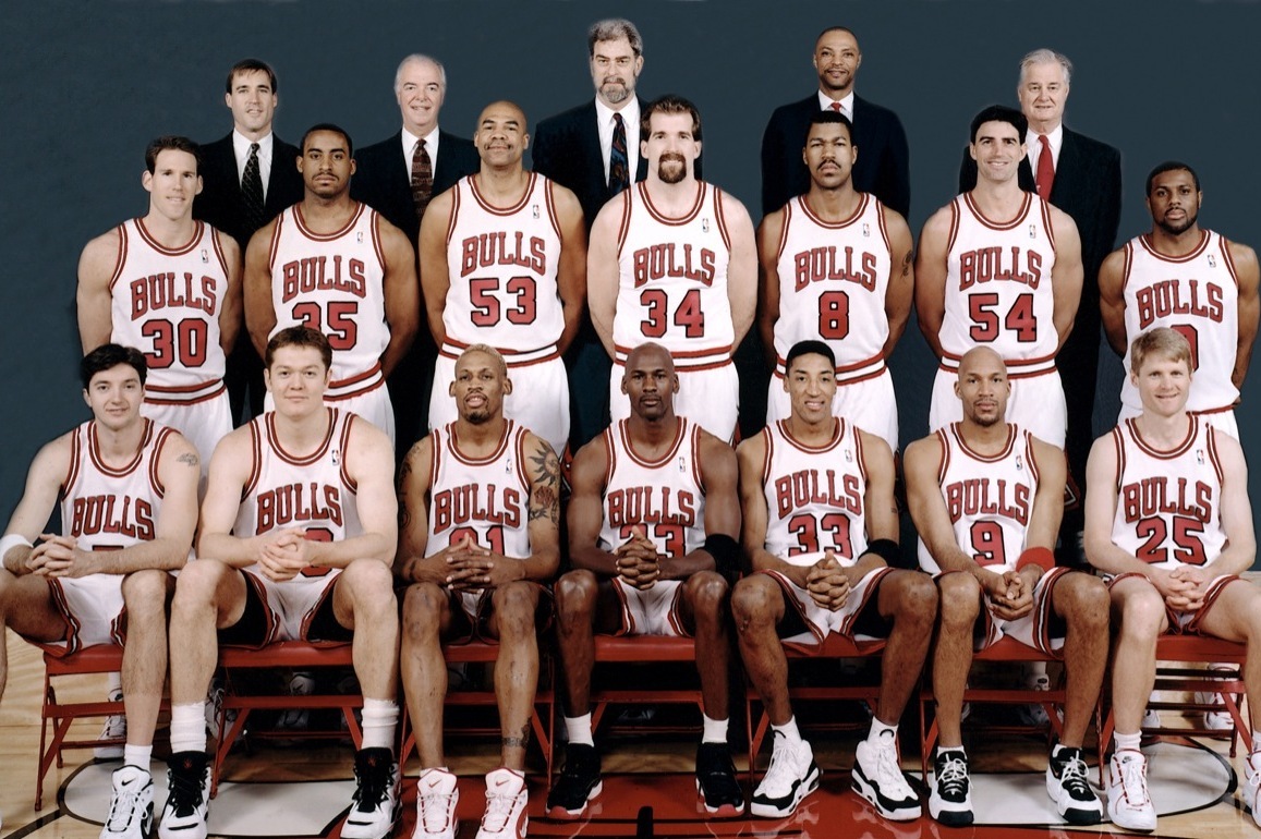 Chicago Bulls Team 1995-1996 NBA Season 