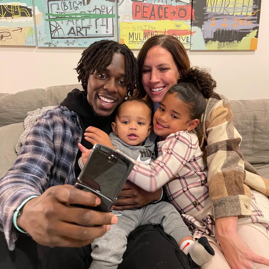 Jrue Holiday With His Family 