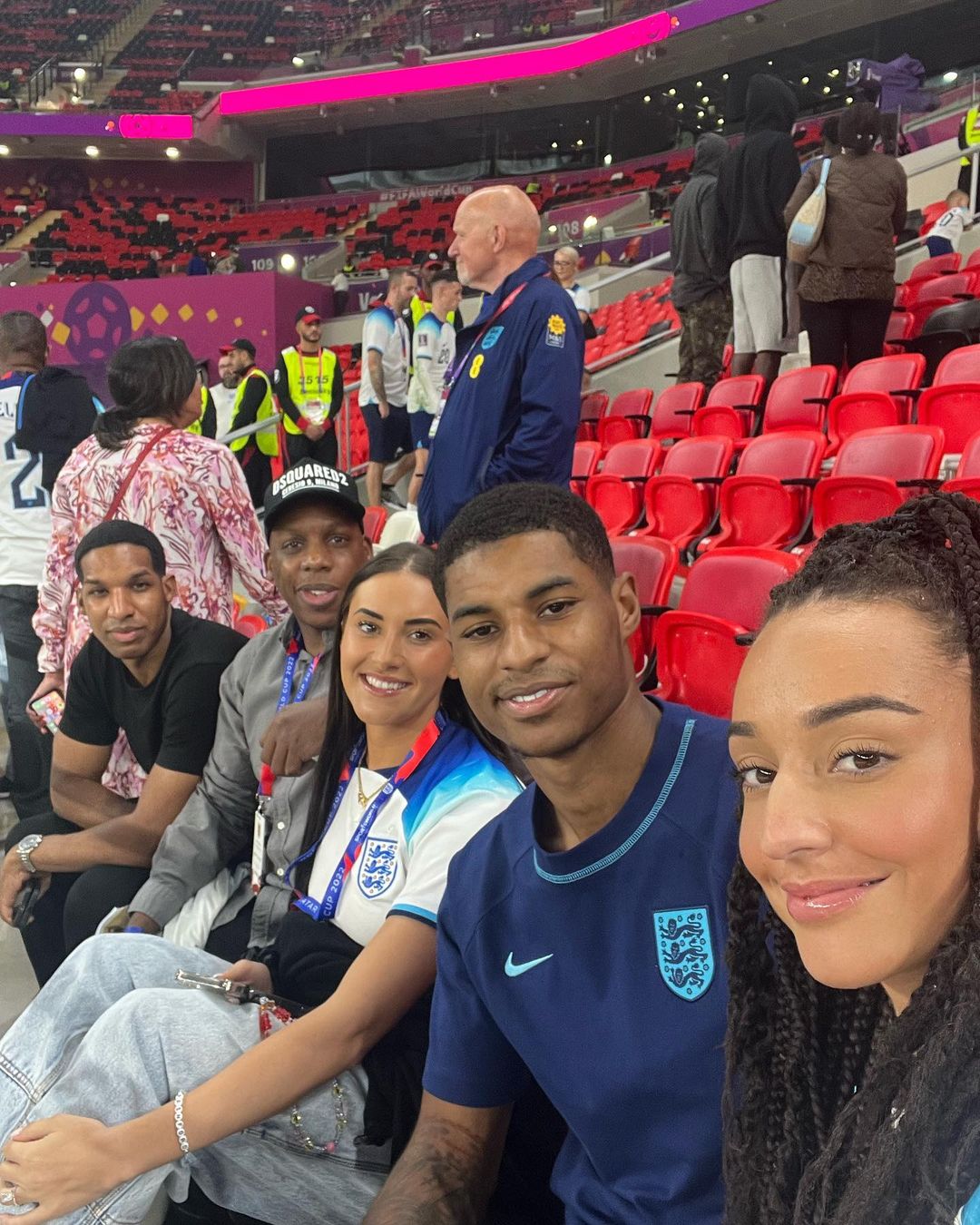 Rashford With His Siblings