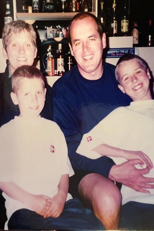 Harry Kane With His Family