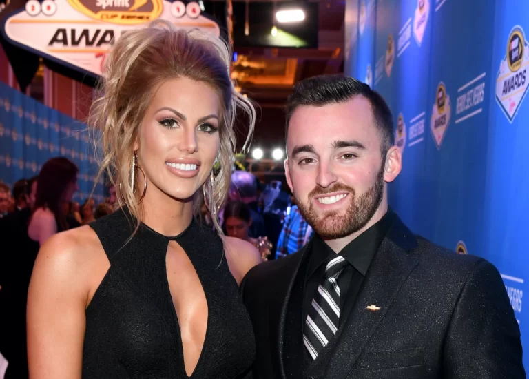 Austin Dillon With His Wife