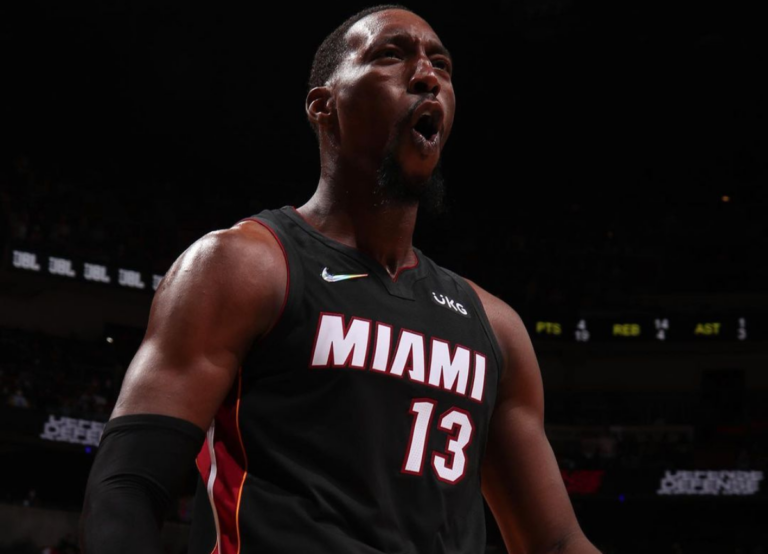 Bam Adebayo Pumped During the Game