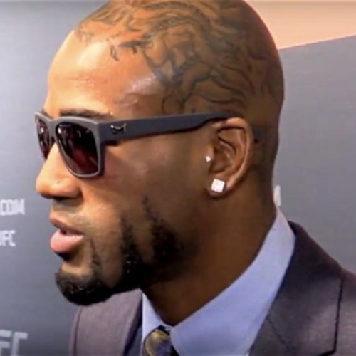 Bobby Green with Tattooed Hair