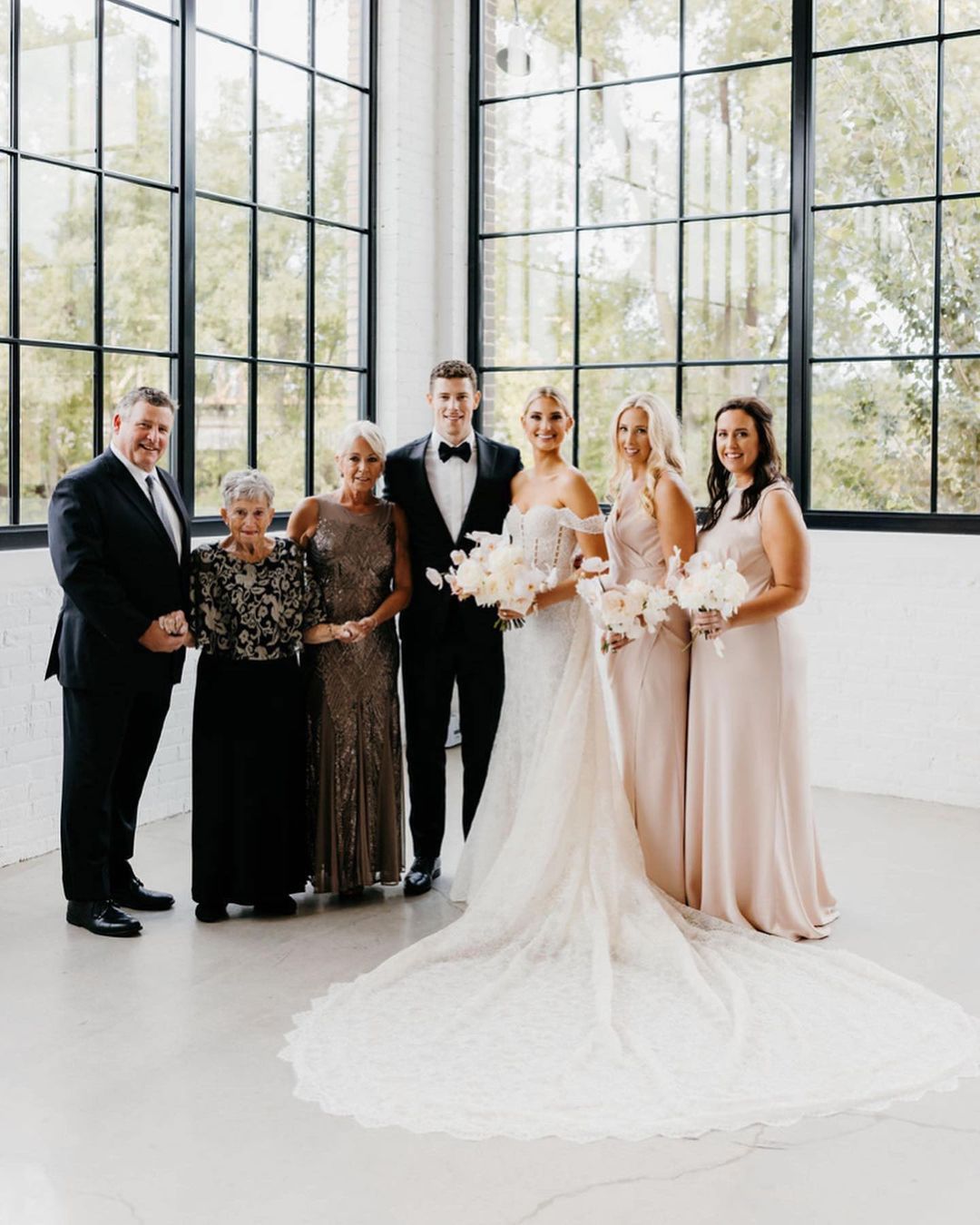 Charlie Coyle With His Family