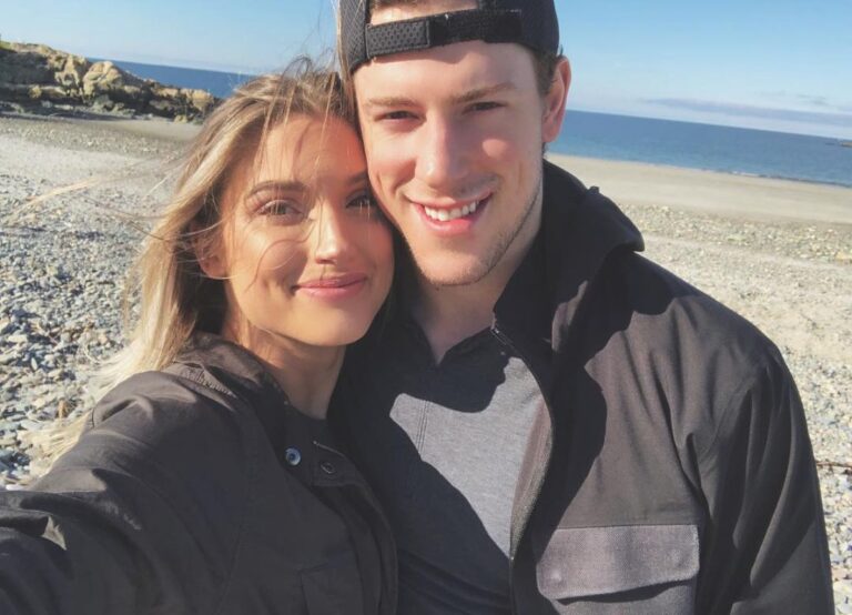 Charlie Coyle With His Wife Danielle