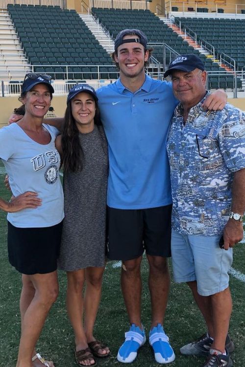 Dalton Kincaid With His Family