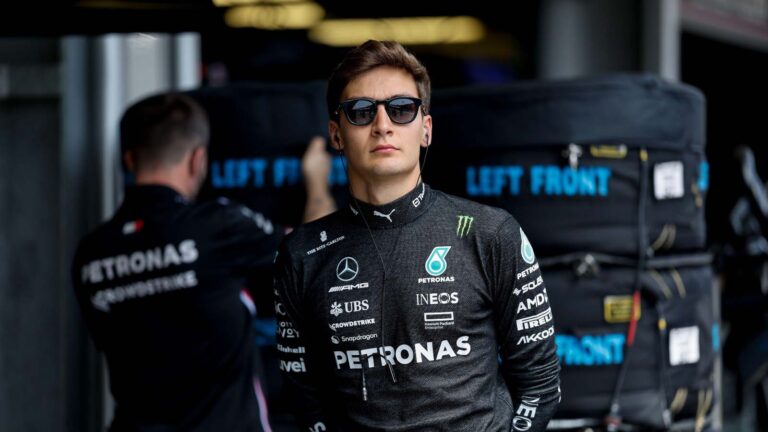 George Russell For Mercedes AMG