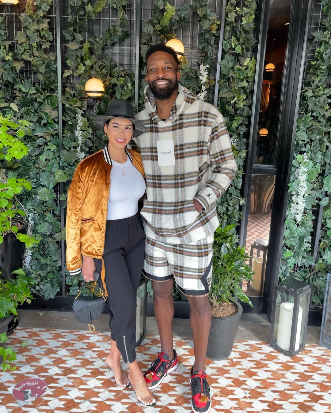 Jeff Green With His Wife, Stephanie Green