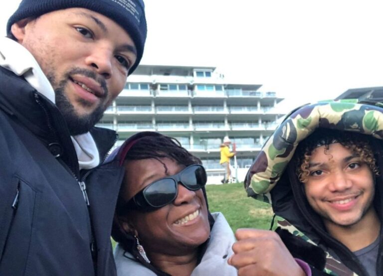 Joe Joyce With His Family