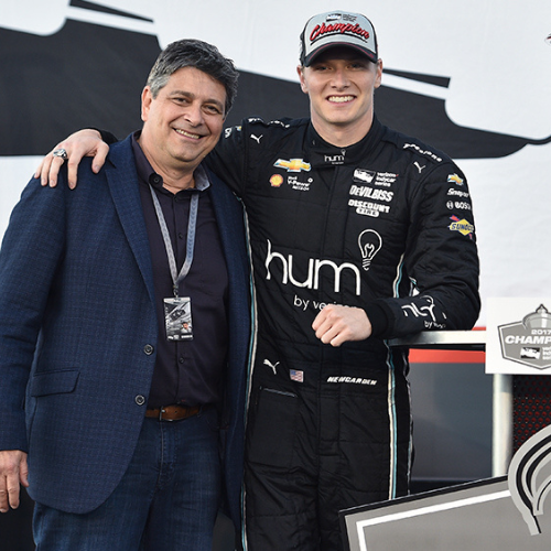 Josef Newgarden With His Father