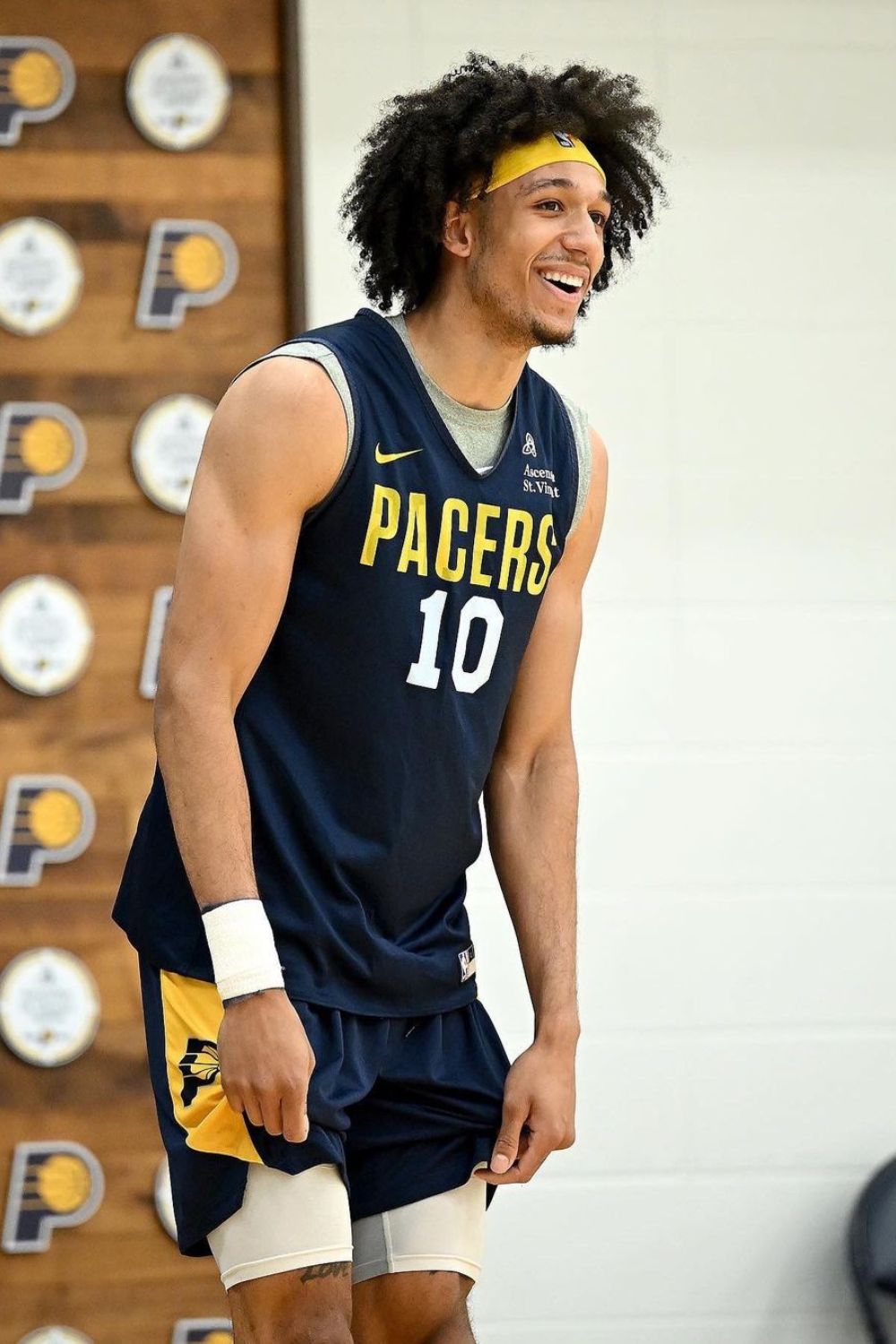 Kendall Brown For The Indiana Pacers