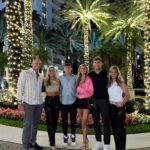Lukas Van Ness With His Family