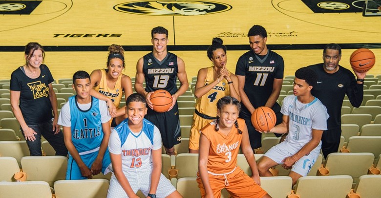 Michael Porter Jr With His Family