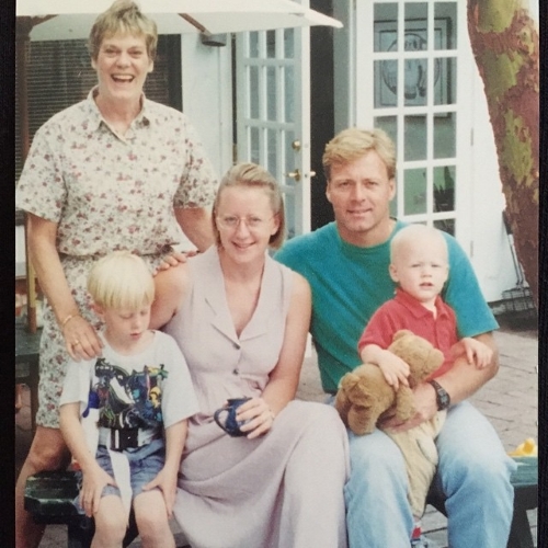 Morgan Rielly Childhood Picture With His Family