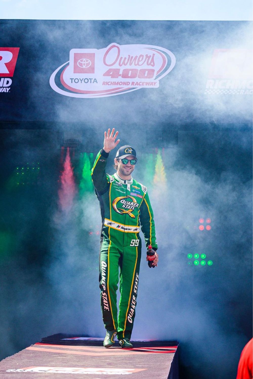 NASCAR driver, Daniel Suarez