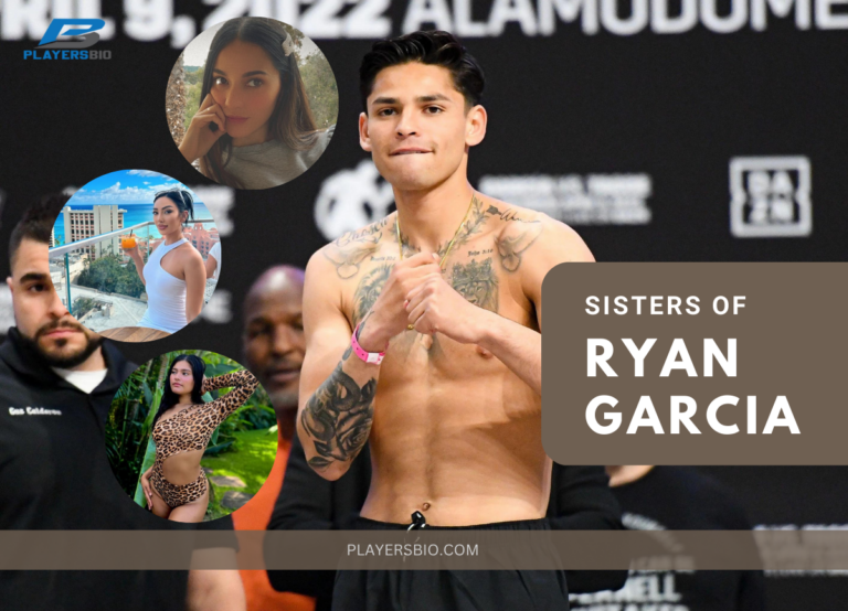 Ryan Garcia And His Three Sisters