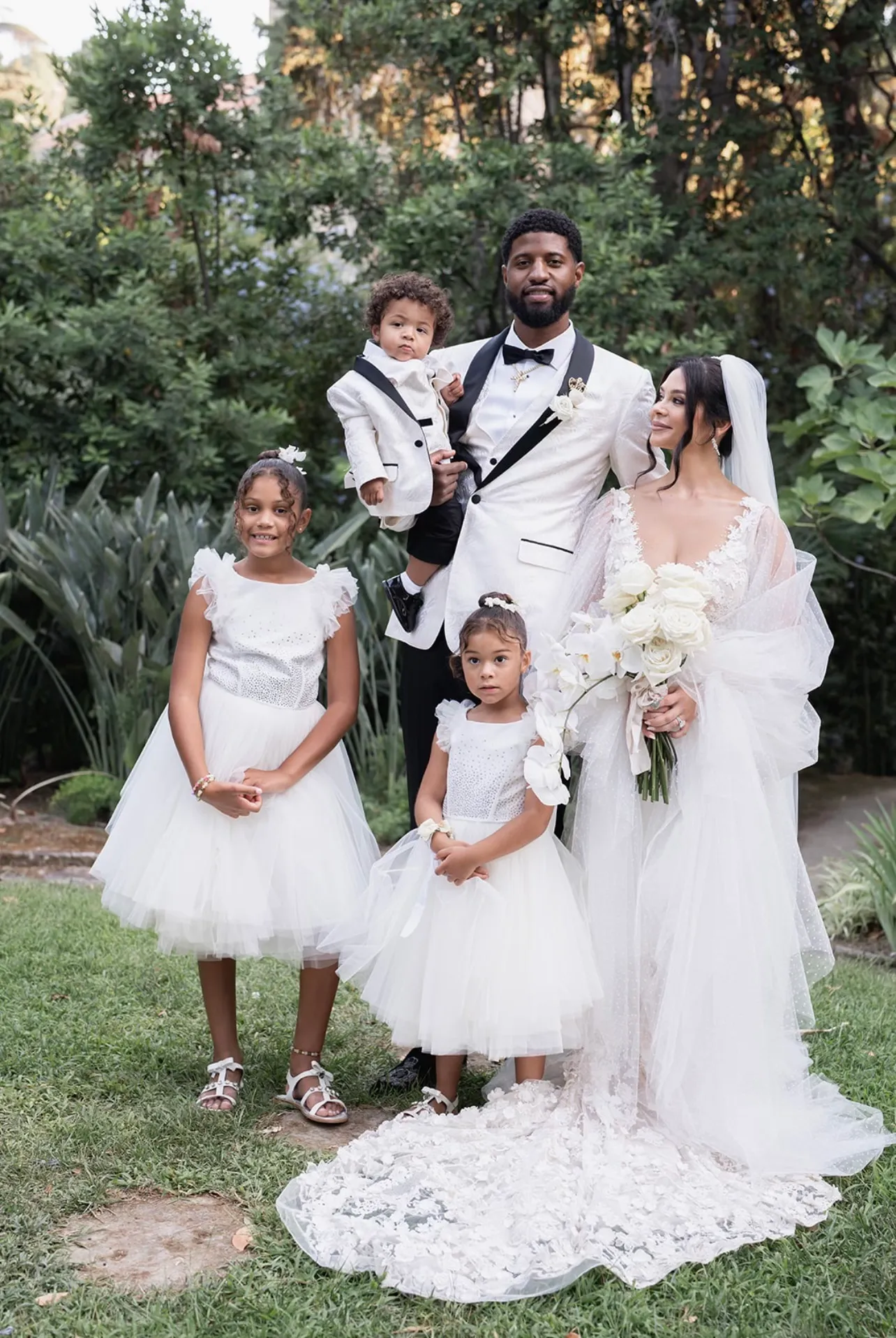 Paul George Wife And His Three Kids