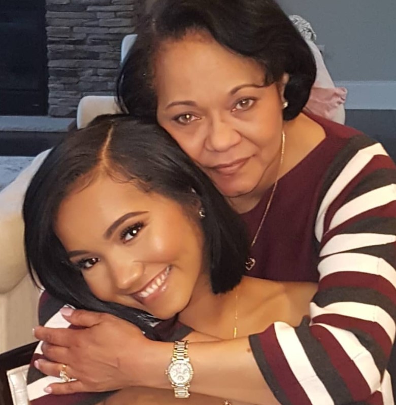 Petara Cordero With Her Mother, Denise Smith