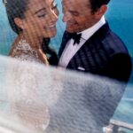 Pete Riley & Emily Compagno Enjoying At Their Wedding