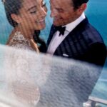 Pete Riley & Emily Compagno Enjoying At Their Wedding Venue