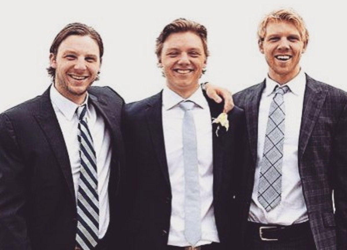 Sam Reinhart and his brothers