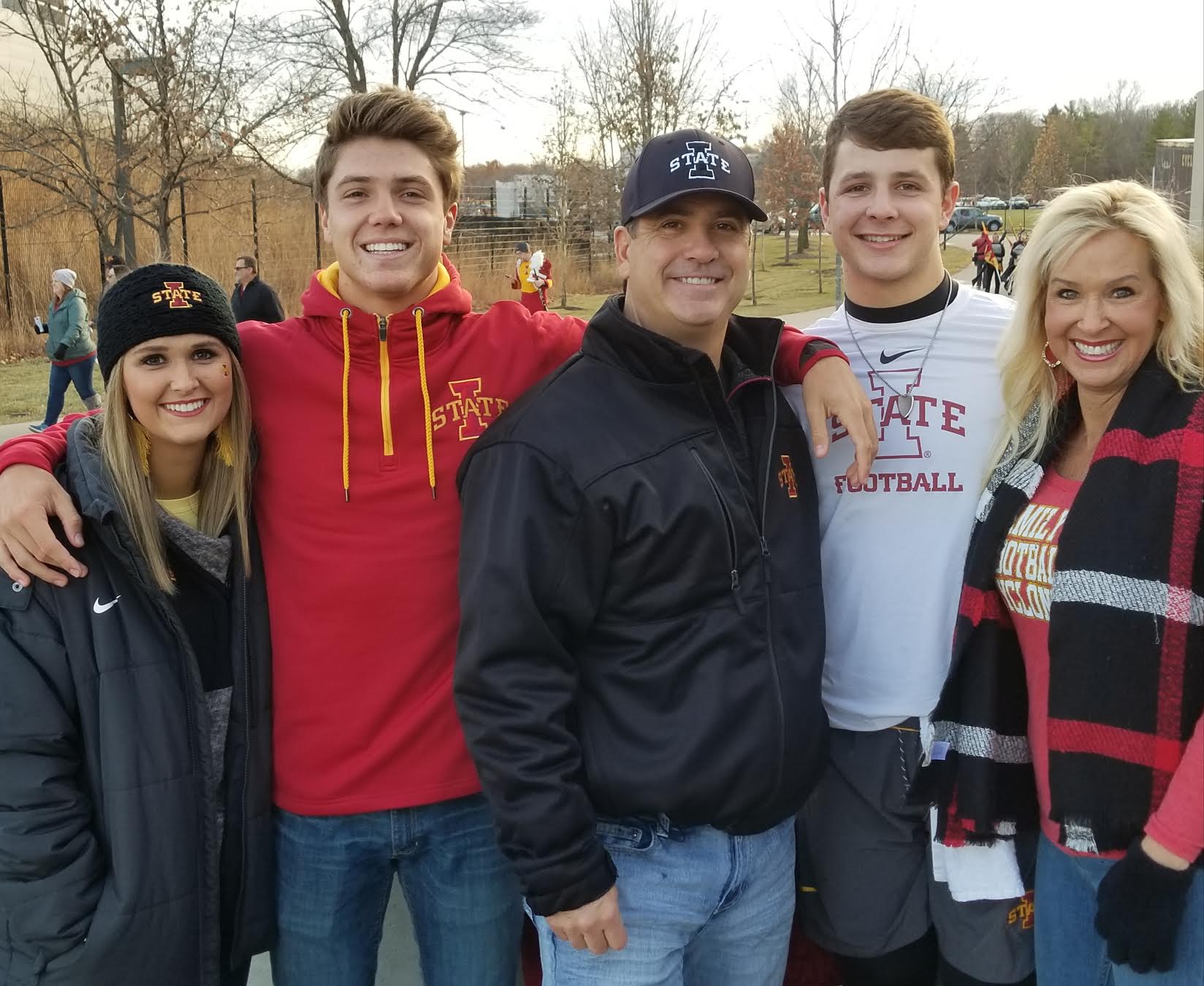 Shawn Purdy with his family 