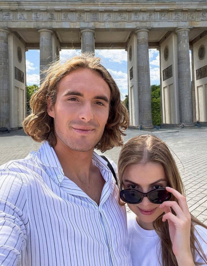 Tsitsipas girlfriend, Theodora Petalas