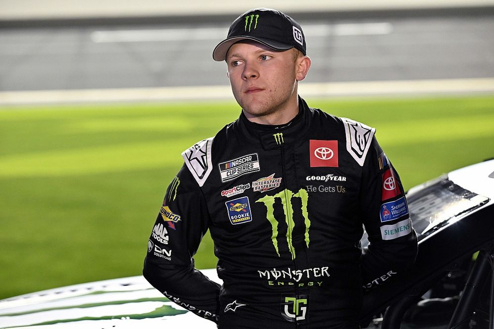 Ty Gibbs With His Car 