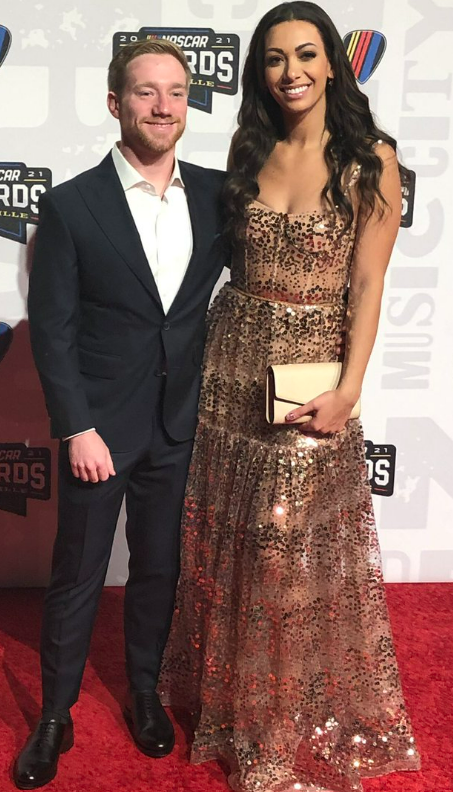Tyler Reddick & His Alleged Wife Alexa Deleon At Nascar Awards 