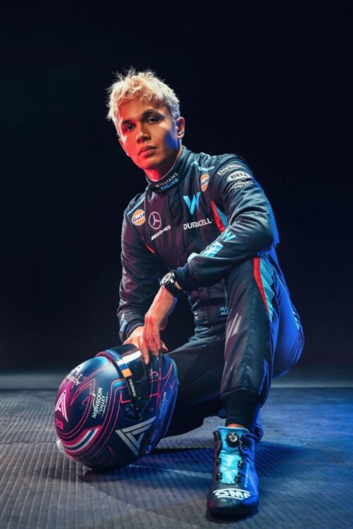 Alex Albon Posing