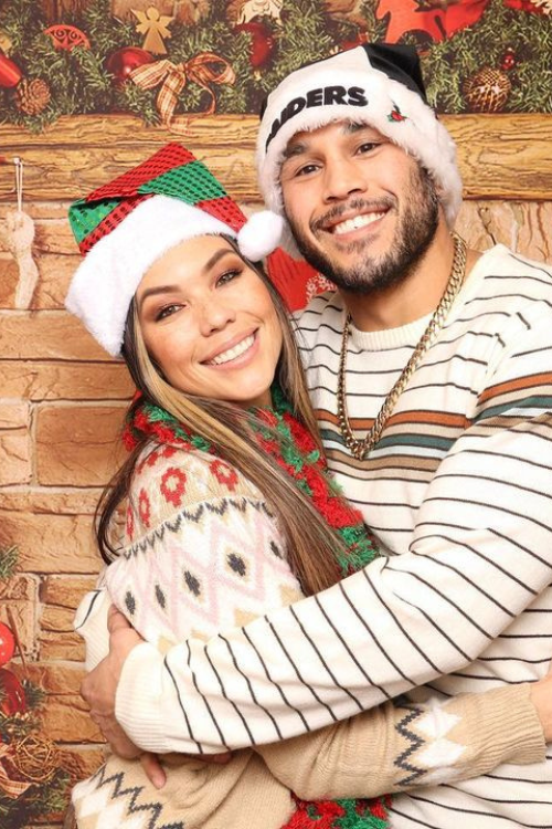 Brad Tavares With His Other-Half