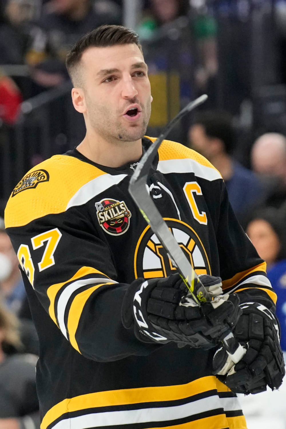 Patrice Bergeron, A Professional Ice Hockey Center