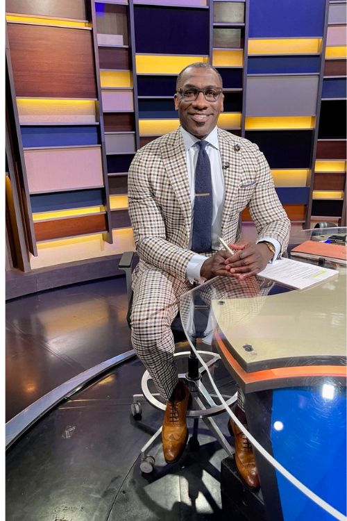 Shannon Sharpe During Talk Show