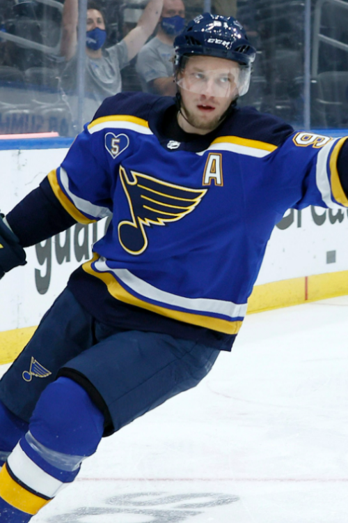 Vladimir Tarasenko playing hockey (Source: nypost)