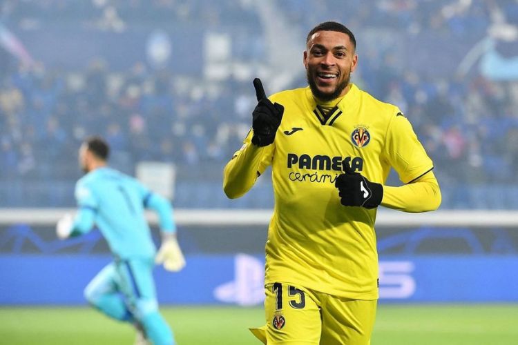 Arnaut Dajuma Celebrates After Scoring A Goal For Villareal 